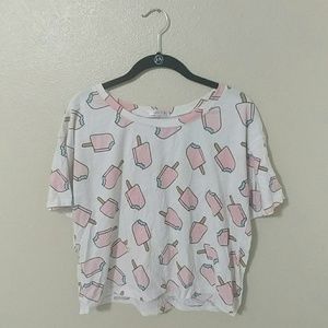Pink Ice Cream Tee